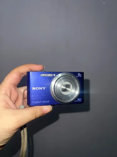 Câmera Digital Sony Cyber-shot 16.1 MP Azul