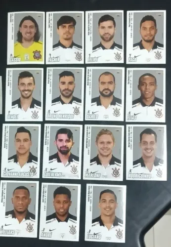 Figurinhas do Corinthians 2016 <br>Ceonato Brasileiro 2016<br><br>Excelente Estado de conservação