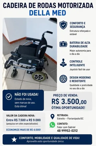Cadeira motorizada