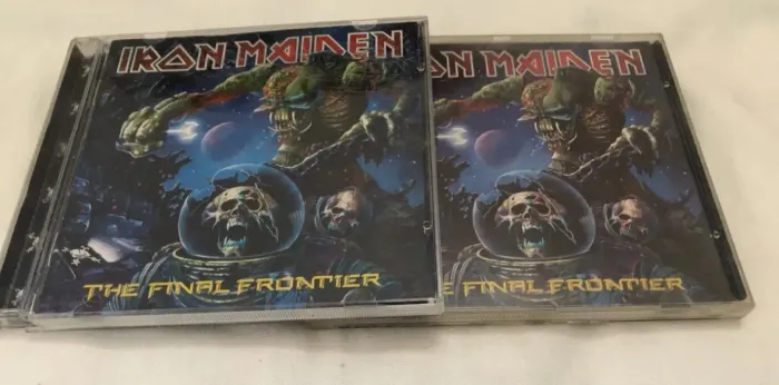 Cd Iron Maiden final frontier raro colecao LPs vinil disco Heavy Metal