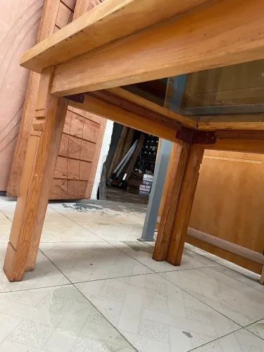 Mesa de Madeira Maçica Desmontável