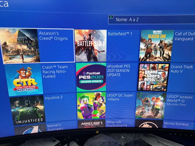 Playstation 4 - 1 TB - Com Loja BDJ 12.52 - Lotado de Jogos