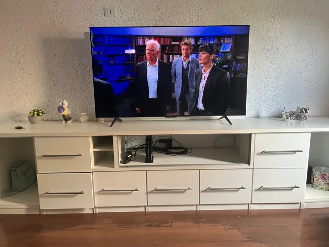 Rack de sala com painel