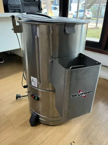 Descascador De Batatas Industrial 10Kg DB10 Skymsen 0,5CV 220V