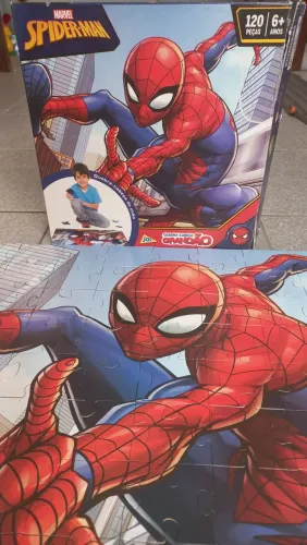 QUEBRA-CABEÇA GRANDE - 120 PEÇAS - 6 ANOS +