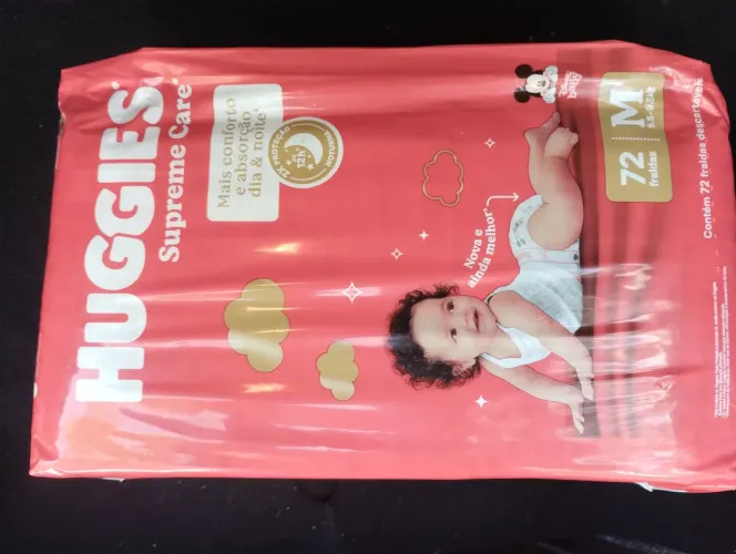Fralda Huggies 