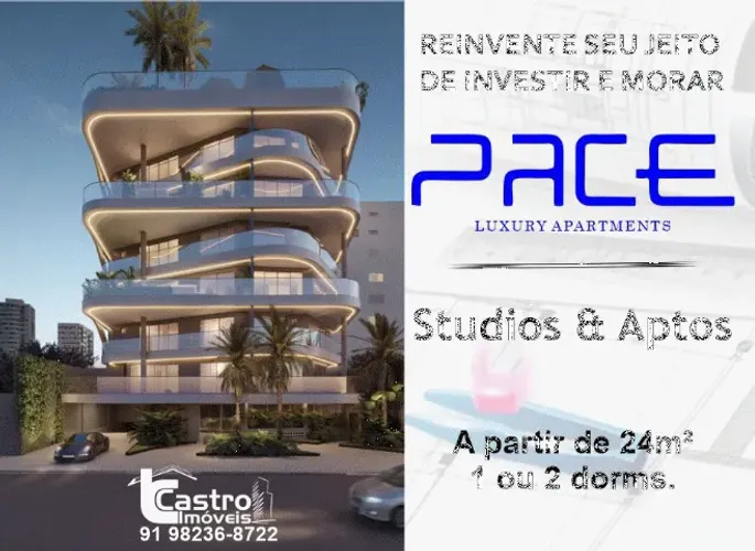 Condomínio PACE. Studios & Aptos com 1 ou 2/4 e 1 vaga. G.C047