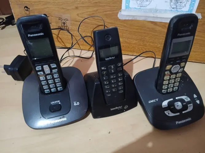 Telefone sem fio vários modelos