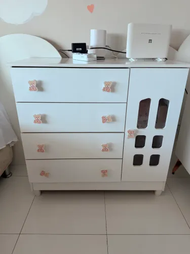 Cômoda selena 4 GV branco