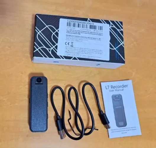 Câmera Portátil Gravadora + cartão 64GB