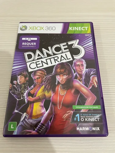 Jogo XBox 360 Kinect Dance 3 Frete por minha conta 