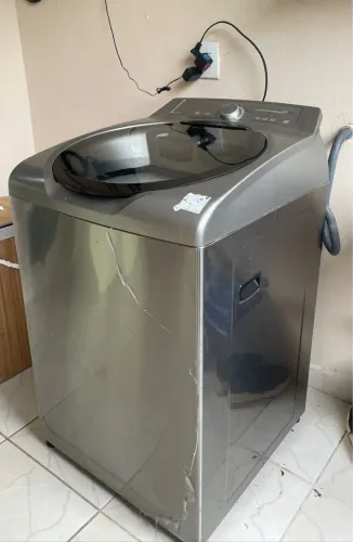 Máquina de lavar inox Brastemp - Muito nova