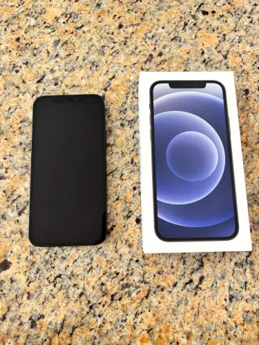 iPhone 12 64GB Preto - Impecável