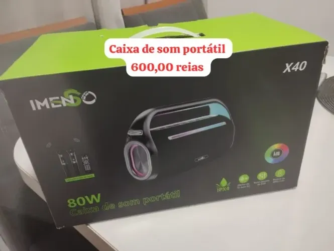 CAIXA DE SOM SEMI NOVA