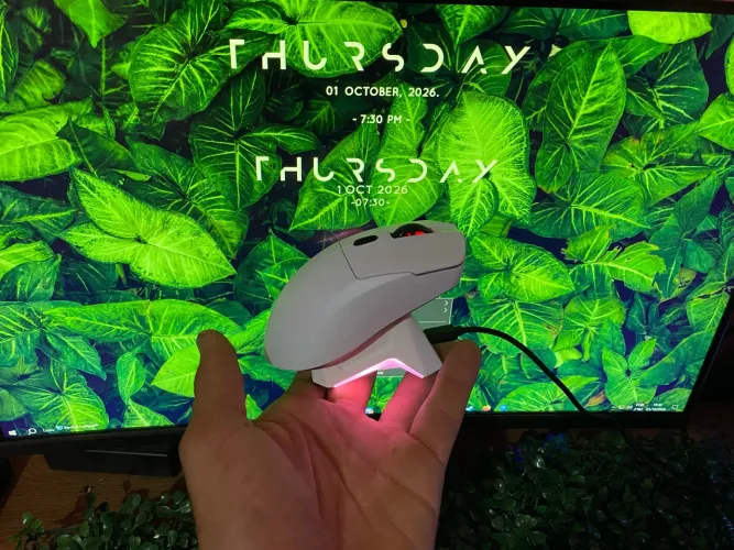 ? Mouse Gamer Sem Fio ? RGB, Leve e Super Preciso!