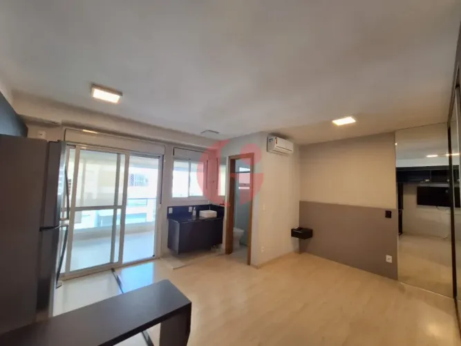 Apartamento semi mobiliado para locação com 1 quarto sendo 1 suíte - 40m² no bairro Jardim