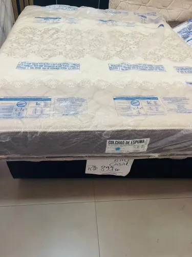 Colchão de espuma d 33 com mola ensacada 
