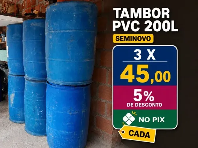 TAMBOR PVC 200L