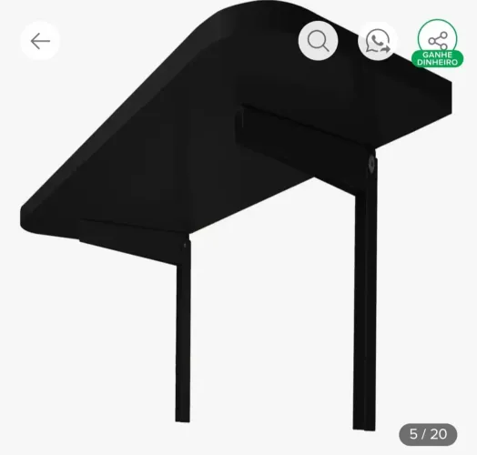 VENDO MESA DE PAREDE NOVA