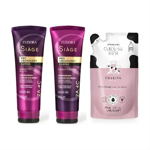 PROMOÇÃO KIT SIÀGE + REFIL DELEITE!