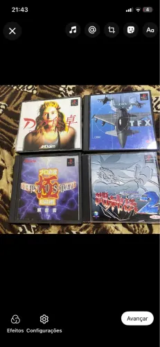 Lote jogos originais - ps1