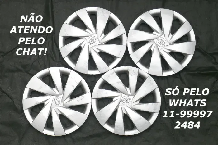 Calotas originais Toyota Etios