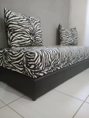 Sofá - cama multiuso/ sofanete 2 almofadas