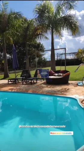 casa Locação Temporada Ninho Verde 2 - Ideal para familias e amigos
