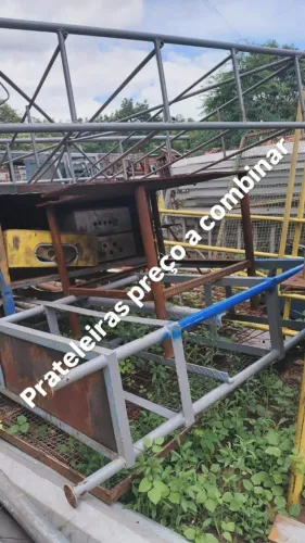 Estruturas Metálicas Industriais / Plataformas e Grades - Preço a Combinar
