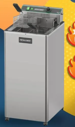 MB Fritadeira foe 15 8000W - Metalcubas