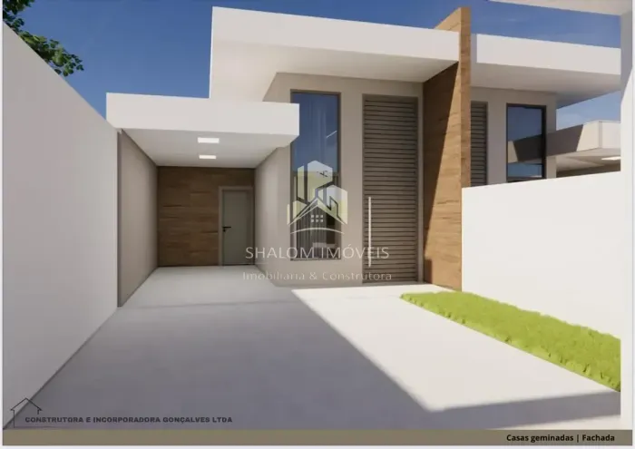 Casa Geminada, 3 quartos, 3 vagas, à venda, Rio Branco, Belo Horizonte, MG