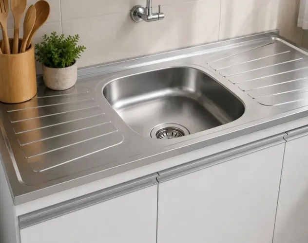 Pia aço inox 