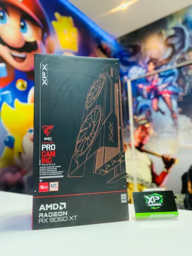 RX 9060XT 16GB XFX Pro - Nova, Lacrada - Em até 18x / Loja Física