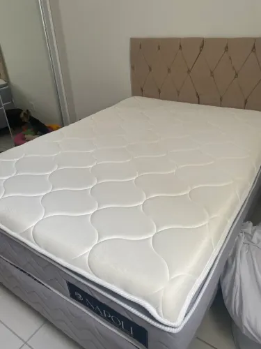 Cama box casal Rodrigues colchoes