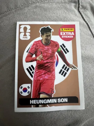 Figurinha extra bronze Heung Min Son 