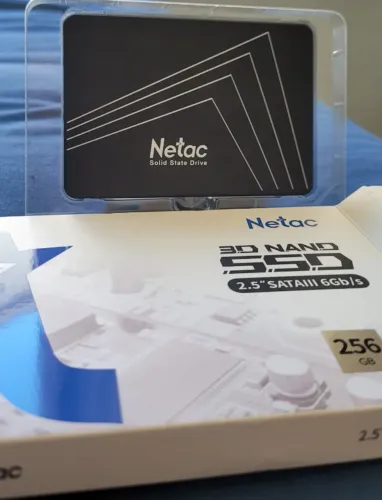 SSD SATA3 NETAC 256GB ORIGINAL LACRADO
