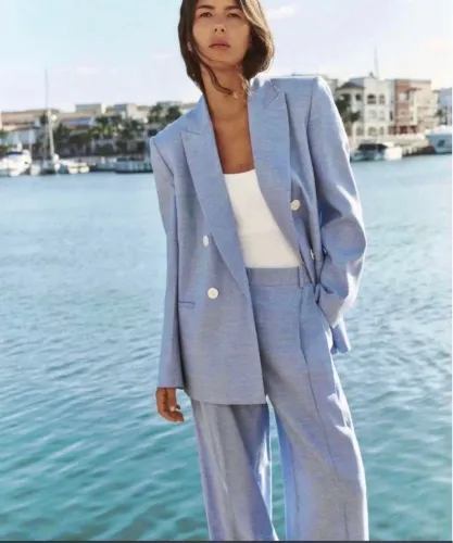 Blazer alfaiataria Zara, Novo com etiqueta TAM M