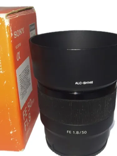 Lente Sony Alpha Fe 50mm F 1.8 E-mount Full Frame