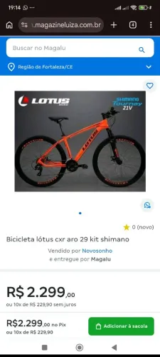Bicicleta aro 29