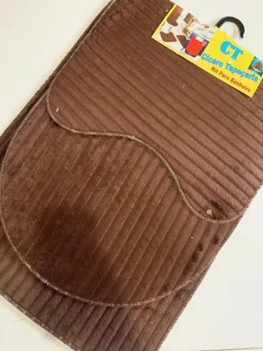 Kit de tapetes para banheiro