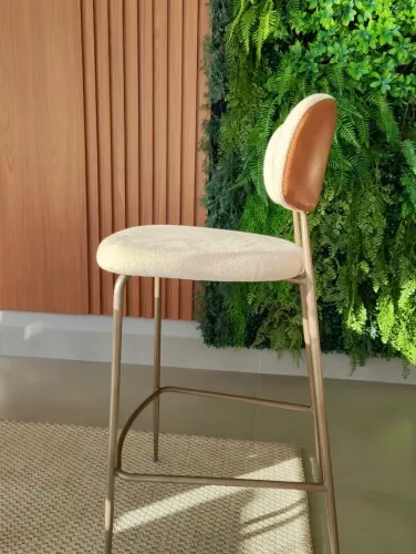 Banqueta Caribe aço mobília