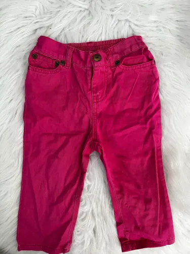 calça jeans pink polo ralph lauren 18 meses