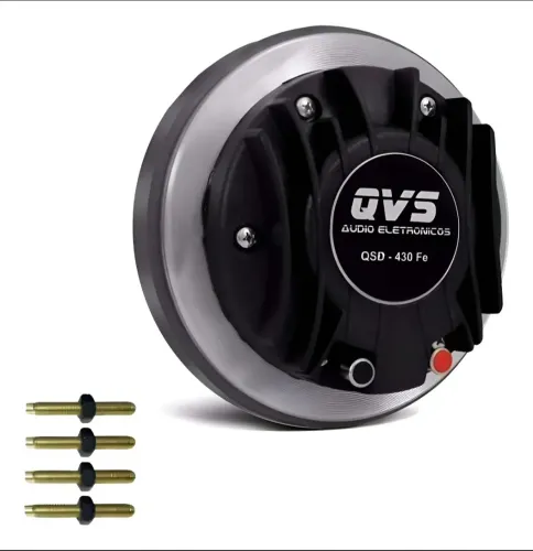 Driver Fenólico QVS 430FE 100w RMS 2 pol Novo/Na caixa