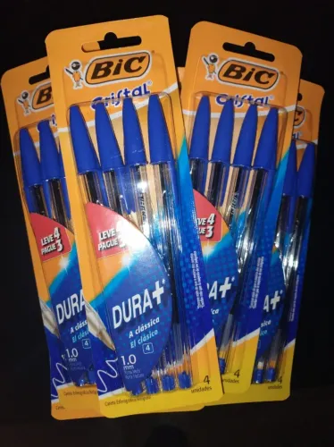 Caneta Esferografica Cristal BIC c/4