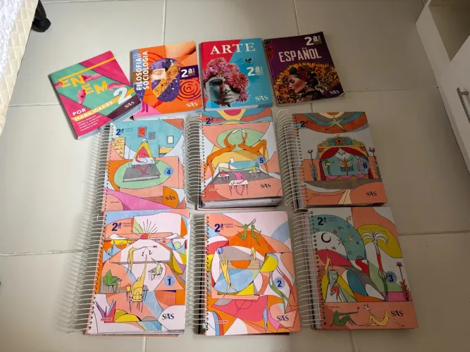 Coleção Completa SAS 2º Ano do Ensino Médio - 11 Livros - Edição 2021