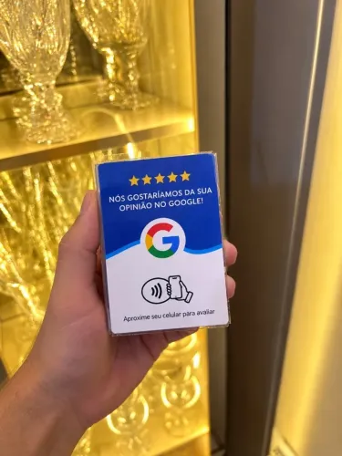 Cartão NFC para Avaliações no Google