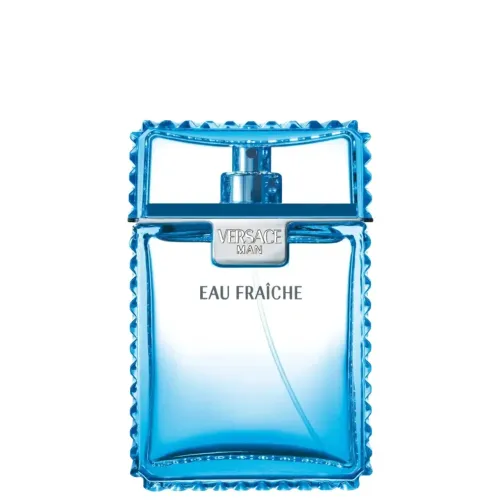 Eau Fraîche Versace Man Eau de Toilette Masculino 100ml, original sem caixa e sem tampa.