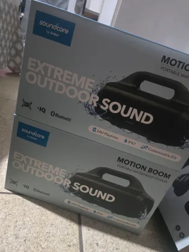 Caixinha de som Anker Soundecore Motion Boom - Nova, lacrada e na caixa 