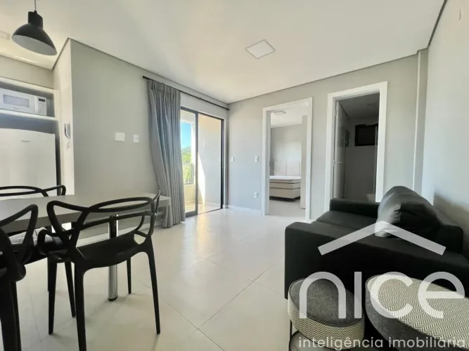Apartamento mobiliado para locação, 1 quarto, 1 vaga de garagem, bairro Fazenda, Itajaí-SC