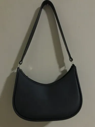 Bolsa preta meia-lua nova!!!